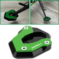 Motorcycle CNC Kickstand Sidestand Stand Extension Enlarger Pad Fit For NINJA1000SX NINJA 1000SX Z10