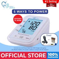 Indoplas Elite Tokyo Japan EBP205 Micro USB Powered Blood Pressure Monitor FREE Digital Thermometer