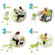 (限31/3前清走) Fisher Price 4-in-1 High Chair 嬰幼兒餐椅/書枱