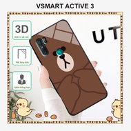 Vsmart Active 3 3 3D printed glass case with 3 Bear brothers