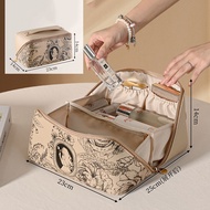 Original Travel Makeup Storage Large Capacity Cosmetic Bags for Women Waterproof Portable Pouch Open