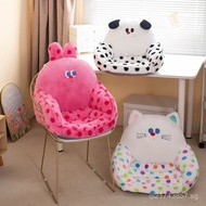 Cartoon Cushion for Sitting, Children's Tatami Floor Cushion, Long Sitting Half-Enclosed Cushion, Al