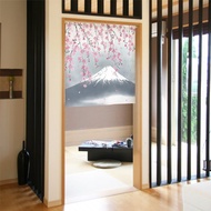 【預訂】日本製 垂櫻富士山短門簾