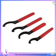 【dgk43s】Coilover Wrench, Hook Wrenches Tools Set Shock Spanner Wrench Set C-Shape Spanner Adjustable