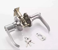 KK LEVER DOOR SET ENTRANCE Lever Wave Handle Door Knob Set (3 KEYS INCLUDED