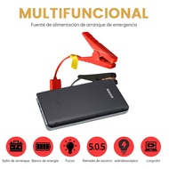 FHY/🌟WK 30000mAh Car Jump Starter 12V Car Batteries with Electric Clip Led Lighting USB Fast Charging Mobile Power Bank