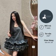 Super pretty Eva ha wide-form pleated babydoll dress