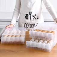 Egg Storage Container 30/60pcs Multi Layer Large Capacity Eggs Box Egg Holder Organizer Kotak Telur 
