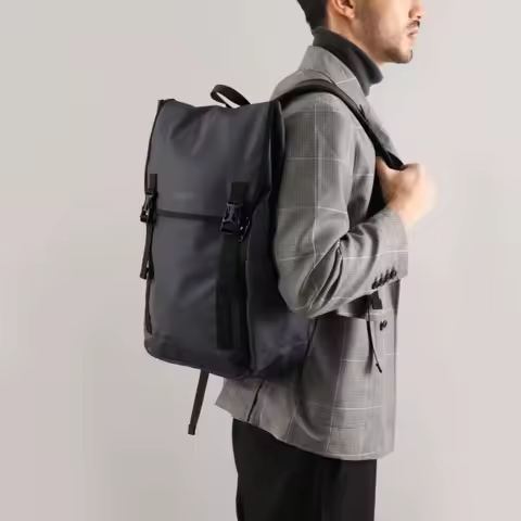 Anello Large Capacity Backpack Unisex 16 Inch Laptop Rucksack Japanese Style Travel Commuter College