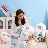 Jualan Panas Mainan Mewah Anjing Laut Memeluk Ikan Seronok Anak Patung Anjing Laut Bantal Hadiah Kus