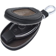 Universal Premium Car Key Fob Case Genuine Leather Car Smart Key fob Holder for Remote Key Fob