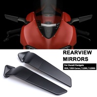 959รถมอเตอร์ไซด์ด้านหลังรถจักรยานยนต์ใหม่อุปกรณ์กระจกมองข้างอลูมิเนียมด้านขวาสำหรับ DUCATI Panigale