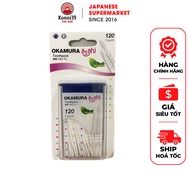 TĂM NHỰA XỈA RĂNG OKAMURA (HỘP 120 CÂY)