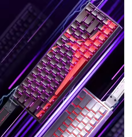 AULA WIN60/68 HE MAX Magnetic Switch Mechanical Keyboard E-Sport RT0.02mm 8K RGB Hot Swap Gaming Key