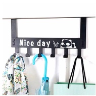GANTUNGAN NICE 6 HOOK Clothes Hanger Multipurpose Door Hanger/ 6 hook door back hanger clothes bag h