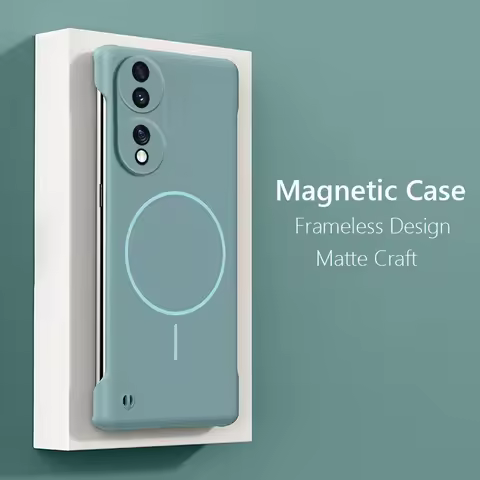 For Magsafe Frameless Magnetic Wireless Charging Phone Case For Honor 70 Honor 90 Honor70 Honor90 Sl