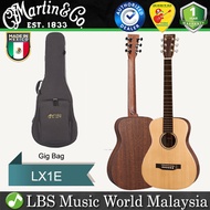 Martin LX1E Little Martin X Series Sitka Spruce Acoustic Electric Guitar With Gig Bag