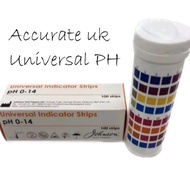 PH PAPER JOHNSON 100 STRIPS gastric ph STERILE ngt PH PAPER ACCURATE LITMUS paper water test ACID AL
