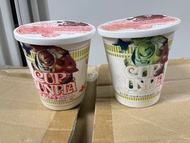 Nissin Cup Gunpla 模型杯麵 紅渣古 Zaku 兩隻