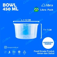 promo termurah 500 pcs- thinwall dm 450ml per dus bulat rata bowl