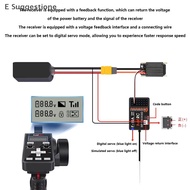 E Suggestione 1ชิ้น6CH CT-6A 2.4กิกะเฮิร์ตซ์เครื่องส่งสัญญาณระบบวิทยุตัวควบคุมระยะไกลพร้อมตัวรับ6Ch
