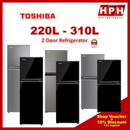 Toshiba 2 Door Inverter Fridge 5 STAR  Refrigerator GR-RT230WE GR-RT300WE GR-RT320WE GR-A28MS  220L 