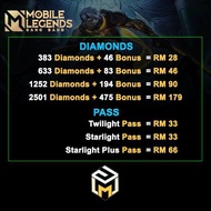 ML Diamond [New List] l [Instant Topup] MLBB