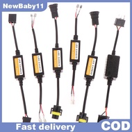 NY LED Canbus Decoder Car Headlights Error Free Resistor H1 H3 H4 H7 H9 H11 Adapter Warning Cancelle