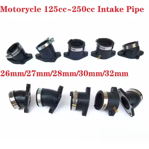 125cc 150cc 200cc 250cc zongshen loncin lifan motorcycle cg cb gy6 engine 30mm intake pipe manifold 