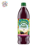 Robinsons Real Fruit - Apple and Blackcurrant 1L Robinsons ผลไม้แท้ - แอปเปิล and แบล็คเคอแรนท์ 1L