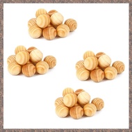 (OQKZ) 40X Natural Cedar Wood Balls Lavender Repellent Wardrobe Clothes Drawer