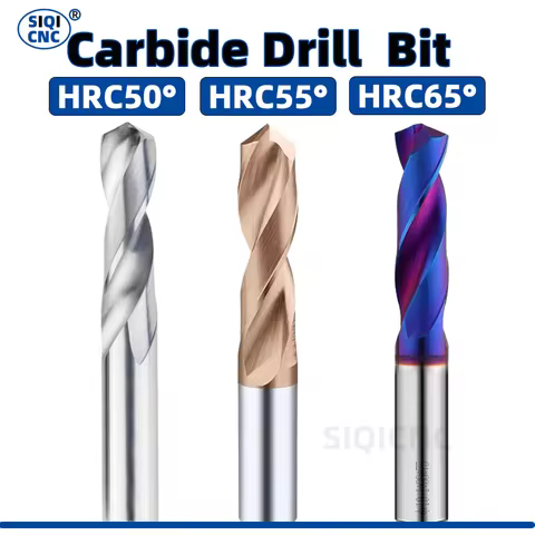 Solid Tungsten Carbide Bits For Cnc Carbide 1.0-20mm Metal Working Tools Carbide Bits Metal Drill Se