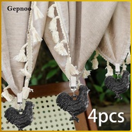 [Gepnoo] 4 Pieces Tablecloth Weights Clips on Tablecloth Weights for Home Picnic