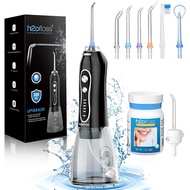 h2ofloss Portable Water Flosser w/Whitening Set for Teeth Fresh Breath Dental Oral Irrigaor 300ml