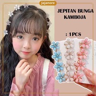 JR - PREMIUM MINI FRANCISCO FLOWER HAIR CLIP FRINGE HAIR CLIP CAMBODIAN CLIP/ KOREAN HAIR CLIP/