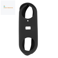 Silicone Case Designed for Google Nest Hello Doorbell Cover (Black) - Full Protection Night Vision Compatible