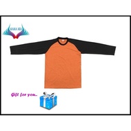 Long-Sleeve QuickDry T-shirt Microfiber - OREN SPORT Orange QD49