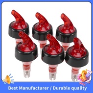 【NEW】6 Pcs Measure Liquor Pourer,Plastic Measured Liquor Pourer Measuring Chamber Pourer Pour Spout 
