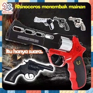 GoToy Pistol Mainan Jadul Dompis Doblis Peluru Petasan Bahan Full Metal Toy Gun - Ring Cap*4