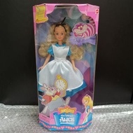 絕版 芭比 愛麗絲夢遊仙境 迪士尼  娃娃 公主 中古收藏 禮物 妙妙貓 Barbie Princess Alice in Wonderland Disney