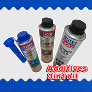 Liqui Moly Additives 3in1 oil 3 in 1/bottle Engine flush , injection Cleaner, Oil Additive