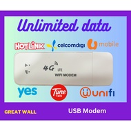 Modified USB stick WIFI 4G LTE modem