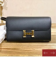 聖誕禮物 Hermes constance to go epsom stamp U noir/ gold