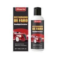 Hikmarion Car Light Care Agent Car Headlight Daily Scratch Care Convenient Polishing Care