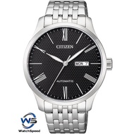 Citizen NH8350-59E NH8350-59  Automatic Black Dial Stainless Steel Men's Watch