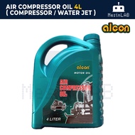 Alcon Air Compressor Oil 4L (4-Liter) Minyak Penlincir Lubricant Water Jet Swan Puma Eurox Mostaz