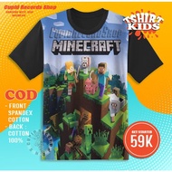 Minecraft Game T-Shirt for Boys. 3d Worlds Build