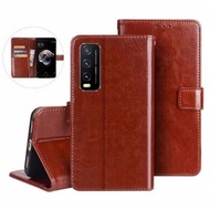 Flip Cover VIVO Y70 / VIVO Y70S 2020 - Y70 / Y70S New Leather Case Wallet Cassing Premium Leather Wa