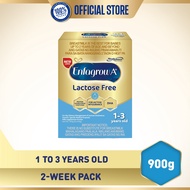 Enfagrow A+ Three Lactose Free Milk Powder for Children 1-3 Years Old w/ Lactose Intolerance 900g