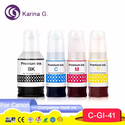 For Canon GI-41 GI41 refill ink premium Compatible Water Based Bulk Bottle for Canon PIXMA G1420/G24